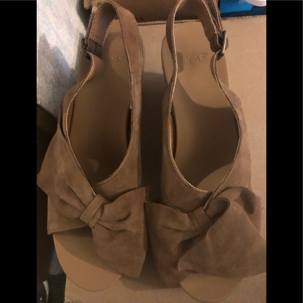 UGG suede sandals